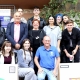 Estudiantes de Bachillerato de Artes del Colegio Newman presentando sus proyectos en una muestra creativa del bachillerato internacional en Madrid.