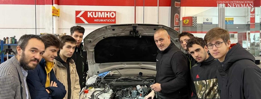 Formación práctica dentro de los certificados de profesionalidad Madrid en automoción.