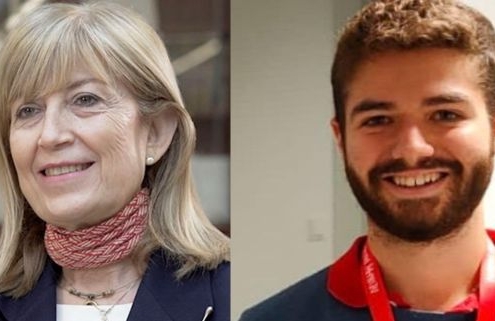  Encuentro académico con expertos invitados para hablar sobre orientación universitaria y profesional en el colegio.