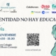 Banner del evento con códigos QR, logos colaboradores y llamada a inscribirse del colegio internacional madrid.