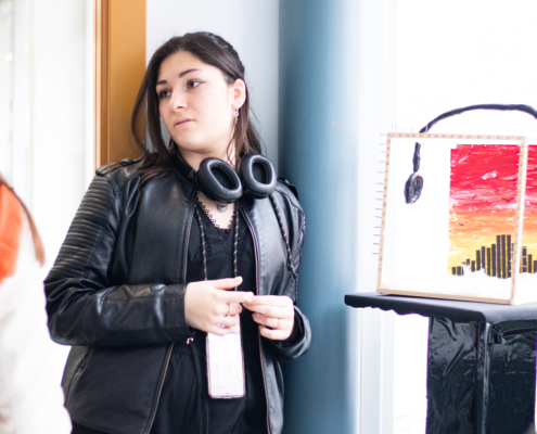 alumna del bachillerato artístico