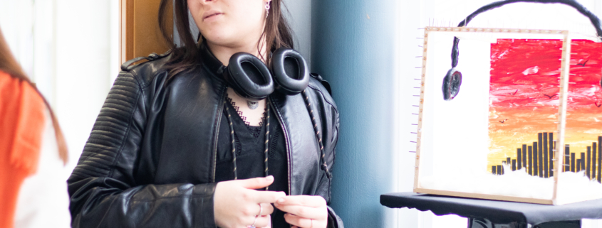 alumna del bachillerato artístico