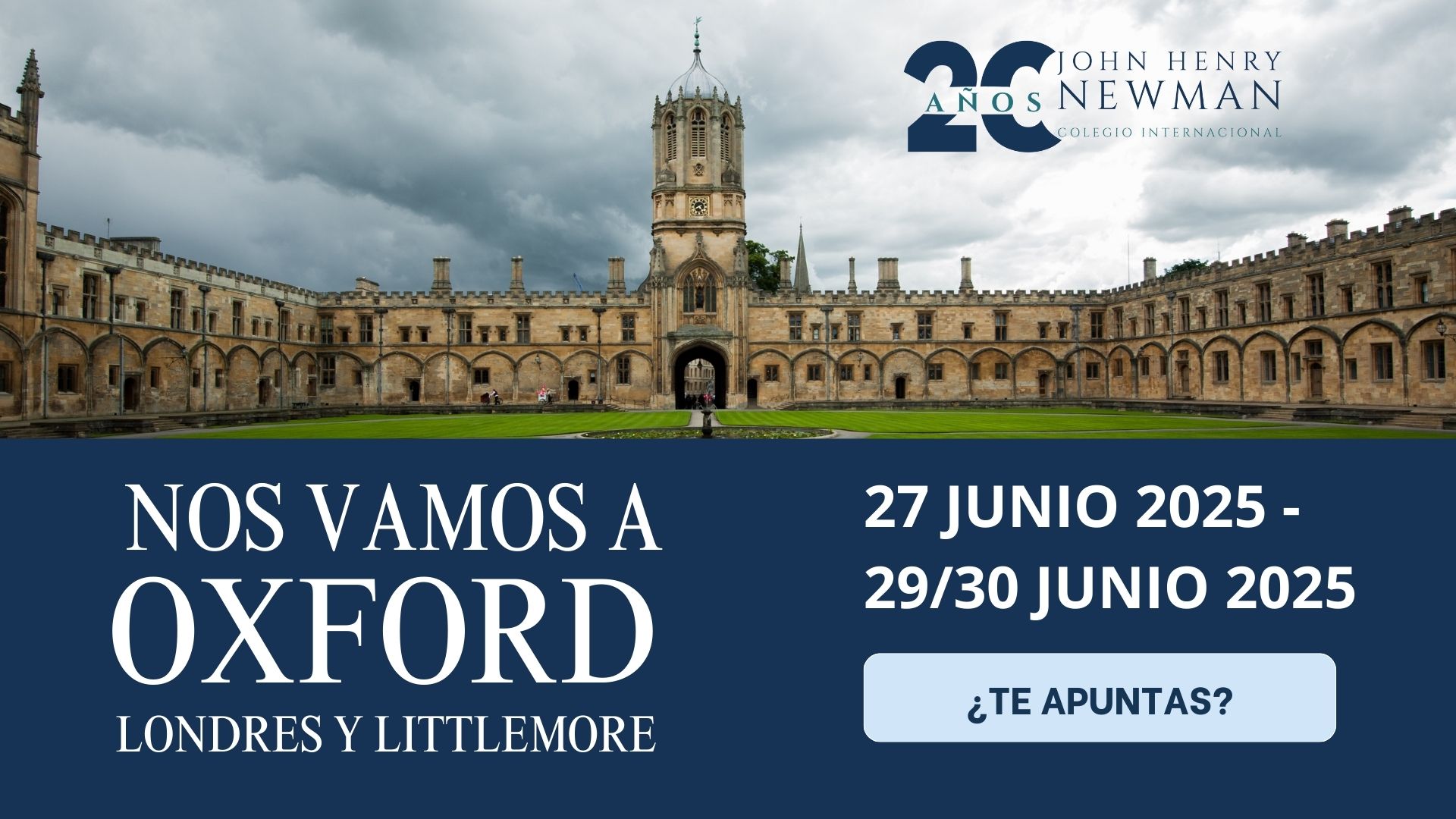 Viaje a Oxford, Londres y Littlemore