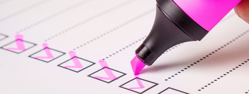 Checklist utilizado en procesos administrativos del centro, vinculado a la gestión del colegio concertado Madrid.