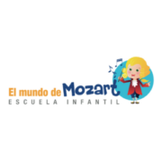 Logotipo de la escuela infantil El mundo de Mozart, vinculada al entorno educativo del colegio concertado Madrid.