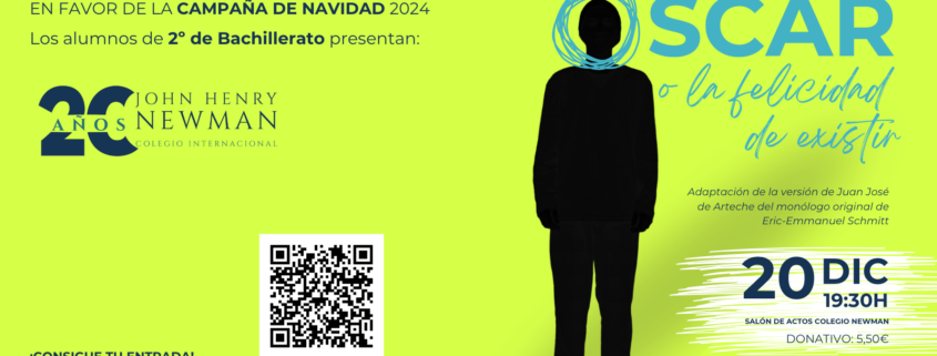 Representación escolar inspirada en “El show de Truman” durante un proyecto artístico del Colegio Newman.